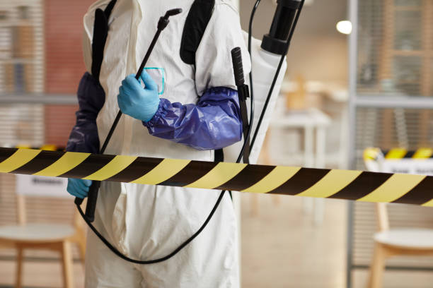 Professional Biohazard technician working in Roslyn, NY